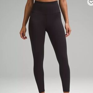 Lululemon, Womens, 6, Train HRTight 25" *Pocket - Black